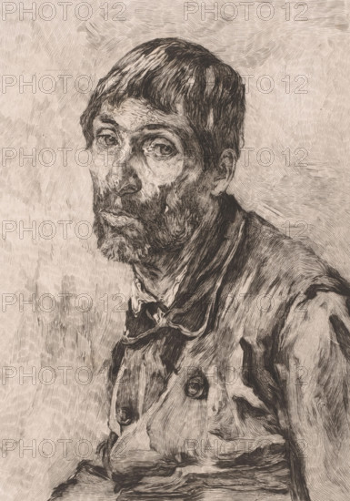 Beggar, print, annotation: '1er etat', printmaker: Auguste Danse (signed by artist), after design
