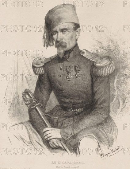 Le gal. Cavaignac, chef du Pouvoir exécutif, Portrait of General Louis-Eugène Cavaignac, Souvenirs