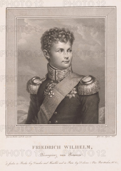 Friedrich Wilhelm, Kronprinz von Preussen, Portrait of Frederick William IV, King of Prussia,