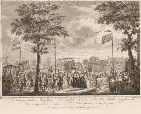 Farewell of Their Illustrious and Royal Highnesses to the Noble and Honorable Magistracy of the