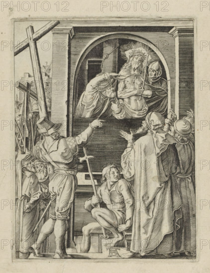 Christ shown to the people (Ecce homo), Passio Christi Ab Alberto Durer Nurenburgensi Effigiata,