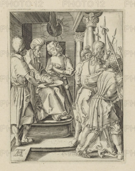 Pilate washes his hands in innocence, Passio Christi Ab Alberto Durer Nurenburgensi Effigiata, The