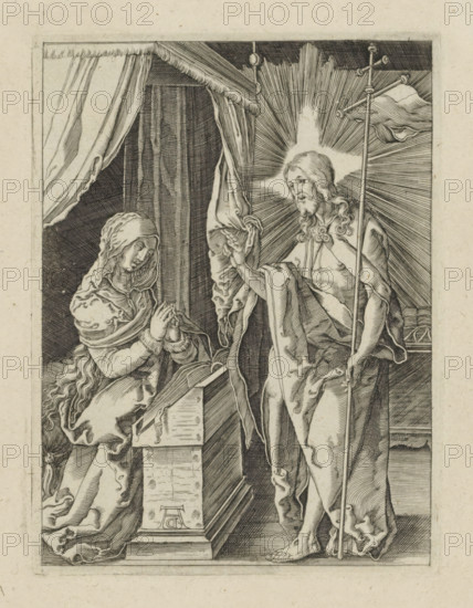 Christ appears to his mother, Passio Christi Ab Alberto Durer Nurenburgensi Effigiata, The Little