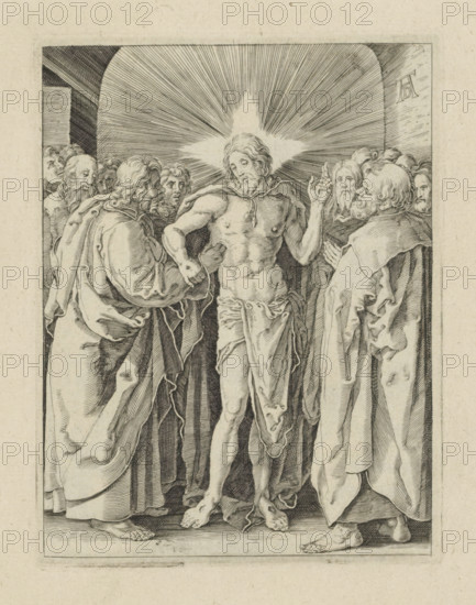 Disbelief of Thomas, The Little Passion, Passio Christi Ab Alberto Durer Nurenburgensi Effigiata,