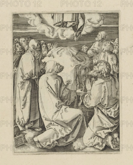 Ascension, Passio Christi Ab Alberto Durer Nurenburgensi Effigiata, The Little Passion, print,