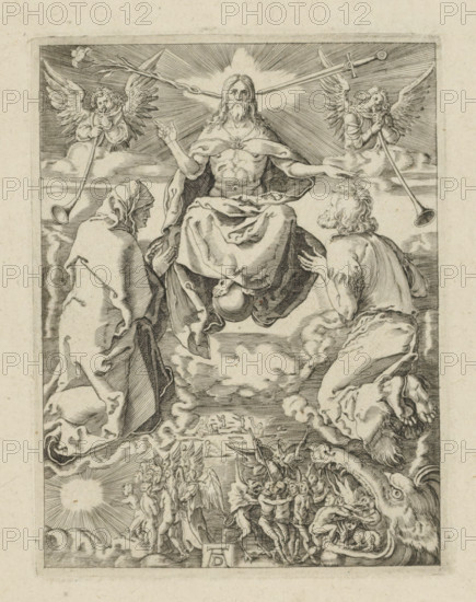 Last Judgment, The Little Passion, Passio Christi Ab Alberto Durer Nurenburgensi Effigiata, print,