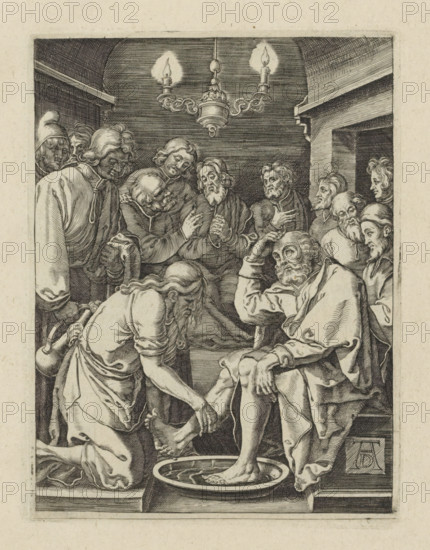 Washing of Peter's Feet, Passio Christi Ab Alberto Durer Nurenburgensi Effigiata, The Little