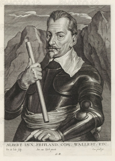 Portrait of Albrecht von Wallenstein, Count of Friedland, Iconographie, Icones Principum Vivorum