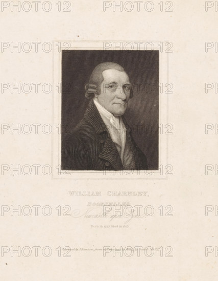 Portrait of William Charnley, bookseller in Newcastle upon Tyne, William Charnley, Bookseller