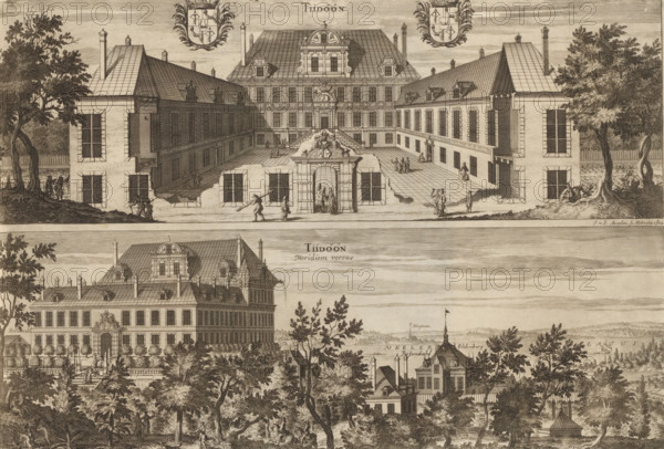 View of Tidö Castle, also from the south, Tidöön, Tidöön Meridiem versus, Suecia Antiqua et
