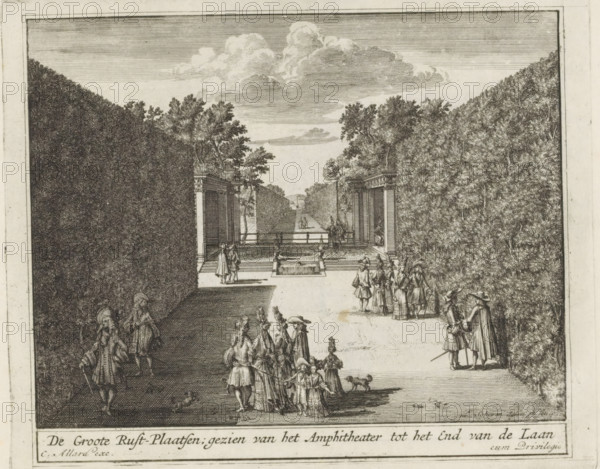 View of the large resting places from the amphitheater, The Great Resting Places, seen from the