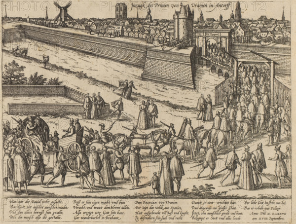 Entry of the Prince of Uranien into Antwerp, Entry of the Prince of Orange into Antwerp, 1577,