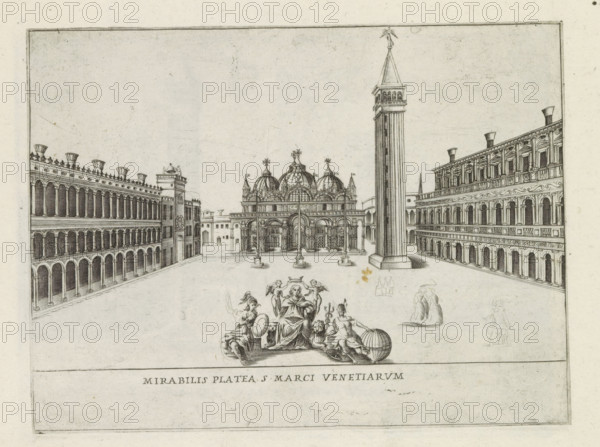 Square des San Marco in Venice, Mirabilis platea S. Marci Venetiarum, Famous buildings in Rome and