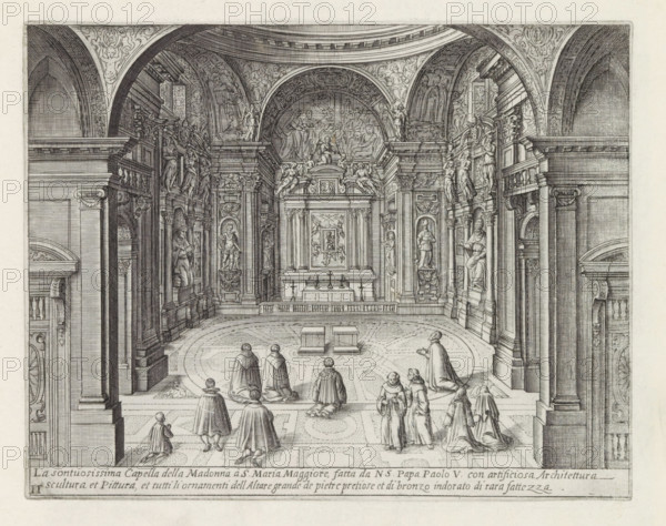 Cappella Paolina in the Santa Maria Maggiore in Rome, La sontuosissima Capella della Madonna à S.