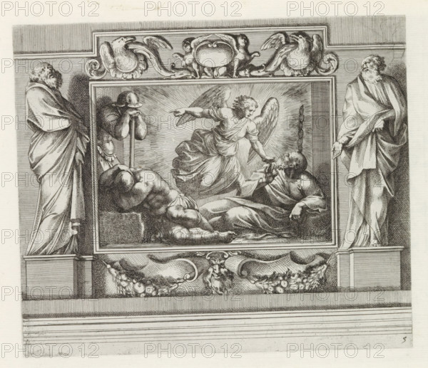 Peter heals a crippled man (former title), Peter or Paul heal a man, History of Peter and Paul,