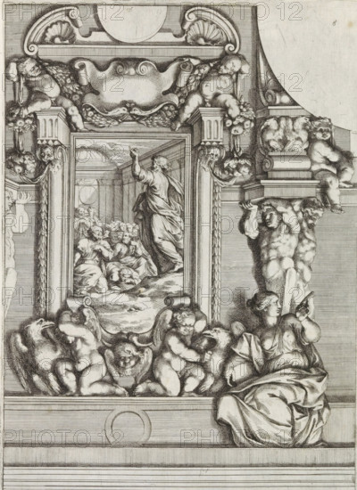 Conversion of Paul, Paintings by Giovanni Lanfranco intended for the Loggia del Benedizione in the
