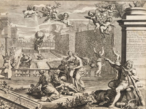 Garden of the Hesperides, Gli Esperidi Roma, Gardens in Rome, Li giardini di Roma con le loro