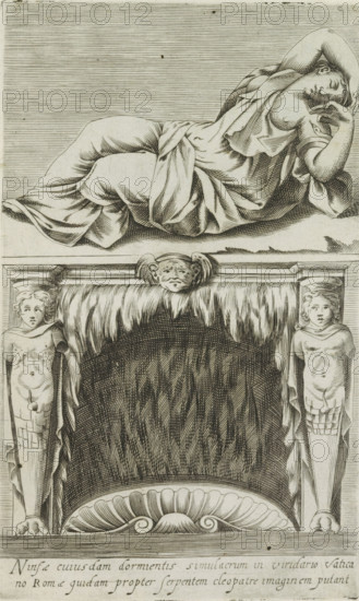 Sleeping Cleopatra (former title), Ninfae cuiusdam dormentis simulacrum in viridario Vaticano Romae