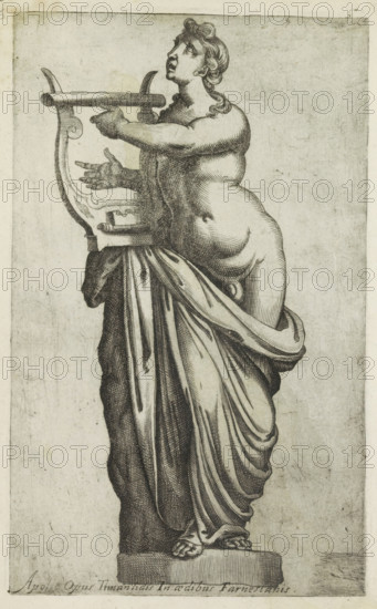 Sculpture of Apollo, Apollo opus timanlidis in aedibus Farnesianis, Antiquarum statuarum urbis