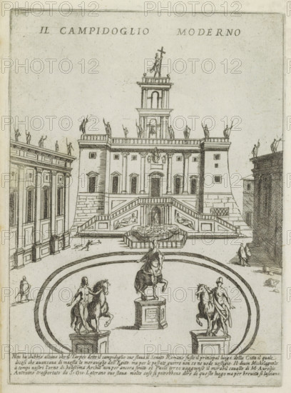 Il Campidoglio moderno, Capitol in Rome, Ornamenti di fabriche antichi et moderni dell' alma citta