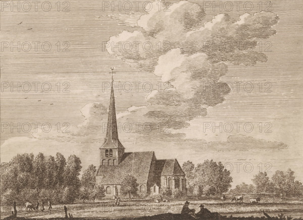The Village of Balgoyen, Village view in Balgoij in Gelderland, Views of prominent Dutch villages,