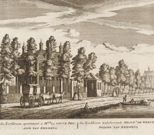De Kerkkroon, apartenent a mlle. la veuve Philips van Kemmena, toebehoorende mejufw. de woorden