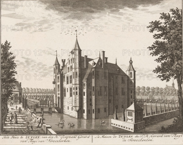 The house at Zuylen, of Mr. Reynaud Gerard van Thuyl van Serooskerken, La maison de Zuylen du sr.