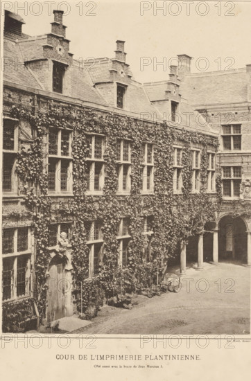 Courtyard of the Plantijn printing house in Antwerp, Cour de l'imprimerie plantinienne, Views of