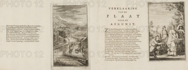 Personification of Innocence, surrounded by Envy and Gossip, washes her hands (right plate),