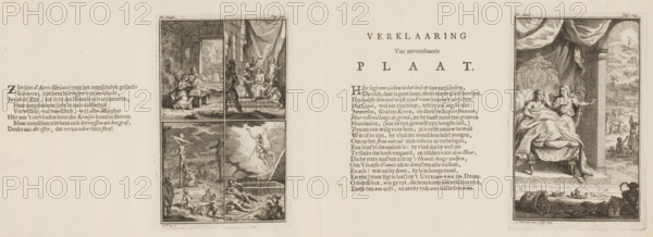 Rich man on his deathbed prepares for the Last Judgment (right plate), Nativity, Mocking,
