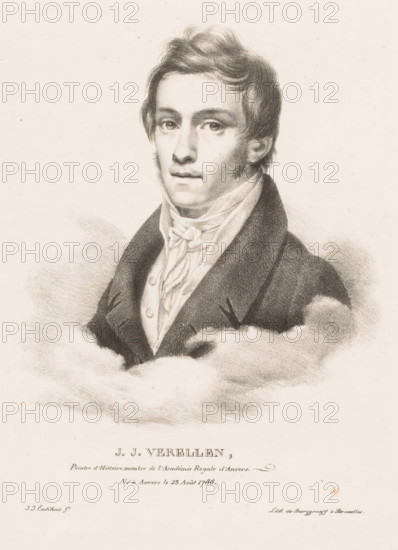 Portrait of Jean Joseph Verellen, JJ Verellen, Portraits of contemporary artists from the United