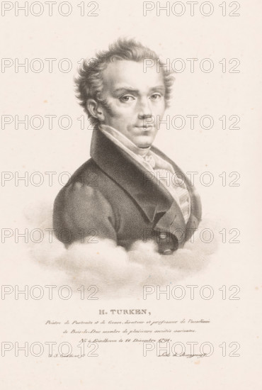 H. Turken, Portrait of Henricus Turken, Portraits of contemporary artists from the United Kingdom