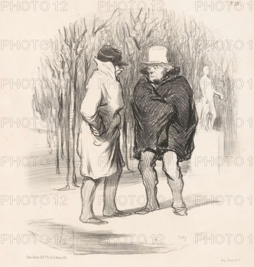 It bites, Mr. Galimard, it bites!, Two men talking about the cold, Desirable and undesirable