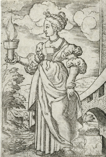 Personification of Germany as a wise virgin, Germania, Personifications of European countries and