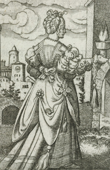 Italy, Wise virgin as personification of Italy, Wise and foolish virgins as European countries and