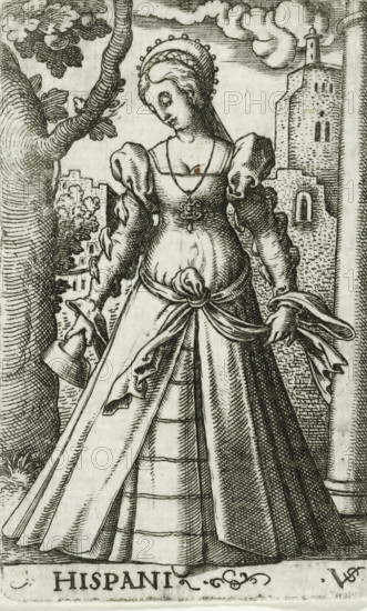 Foolish virgin as personification of Spain, Hispani, Wise and foolish virgins as European countries