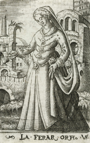 Foolish virgin as personification of Ferrara, La Ferar Orth, Wise and foolish virgins as European