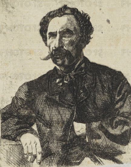 Portrait of Samuel Verveer, print, Portrait of the artist Samuel Verveer, teacher of Jan