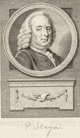 Portrait of Pieter Steijn, print, Grand Pensionary of Holland., FMP 5159-d, printmaker: Reinier