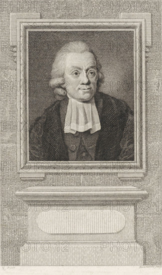Portrait of Matthias van Geuns, print, professor of medicine in Utrecht., printmaker: Reinier