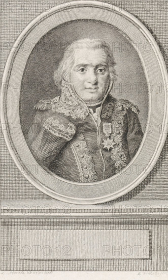 Portrait of Johan Arnold Bloys van Treslong, print, Rear Admiral of Amsterdam., printmaker: Reinier
