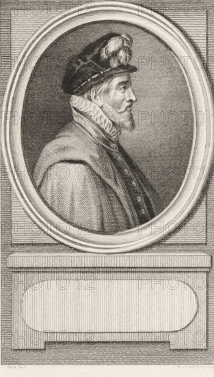 Portrait of Alessandro Farnese, Duke of Parma, print, Portrait of Fadrique Alvarez de Toledo,