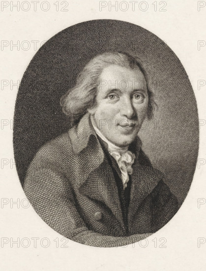Portrait of Pieter Nieuwland, print, professor of mathematics and astronomy., inscription: 'Pieter