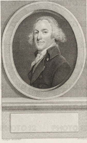 Portrait of Casparus Meijer, print, member of the National Assembly and ambassador to Paris., Van