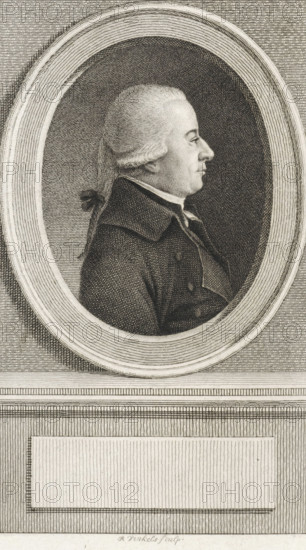 Portrait of Cornelis van Lennep, print, bailiff and sheriff of the Diemermeer., printmaker: Reinier
