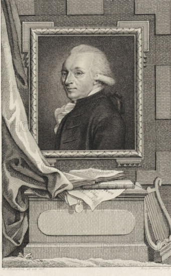 Portrait of Pieter Leonard van de Kasteele, print, Portrait of the Haarlem regent and man of