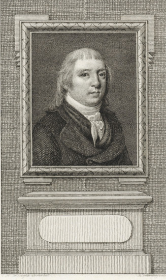 Portrait of Jacob George Jeronimo Hahn, print, Portrait of the Dutch politician Jacob George