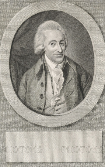 Portrait of Hendrik Albert Schultens, print, professor of Oriental languages., printmaker: Reinier