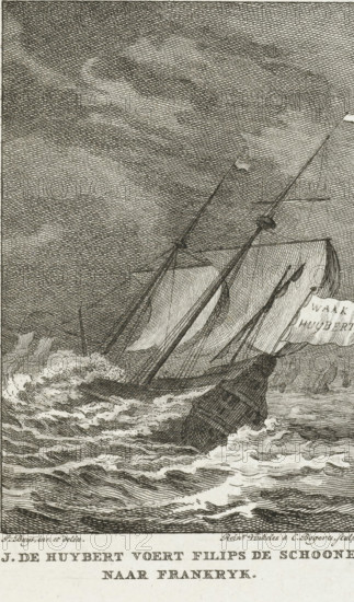 J. de Huybert sails Philip the Fair to France, J. de Huijbert sails Philip the Fair to France,