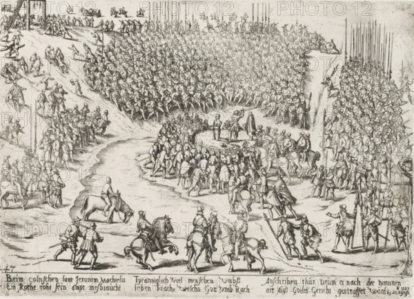 Execution of Hieronymus Michiels in Cologne, 1587, Series 10: Dutch and Foreign Events, 1587-1612,